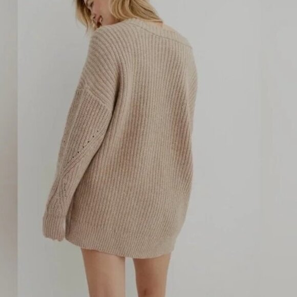 NEW Aerie Wide Rib Oversized Cardigan XL - Picture 5 of 13